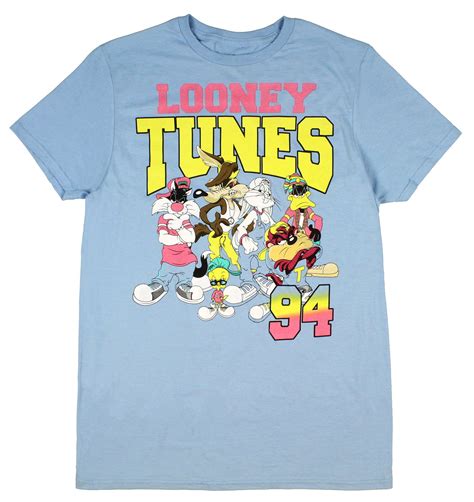 buy looney tunes mens characters in 90s streetwear graphic design t shirt 3xl online in india