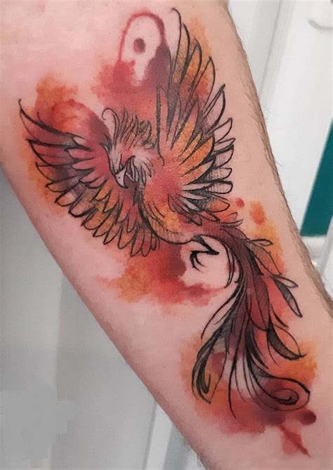 40 Watercolor Phoenix Tattoo Ideas Phoenix Tattoo Sleeve Phoenix