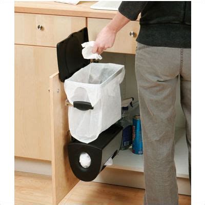 The best small trash can: CSN simplehuman Cabinet Mount Trash System