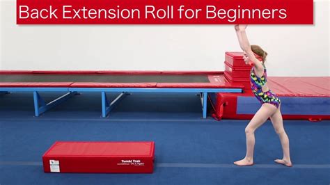 Back Extension Roll Drill For Beginners Gymnastics Skills Gymnastics