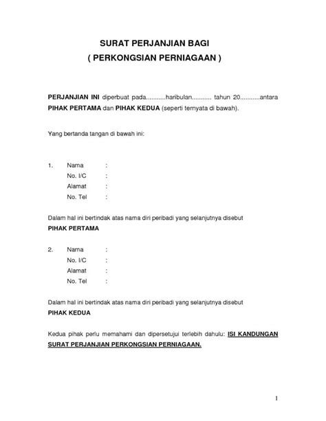 We did not find results for: Perfect Contoh Surat Perjanjian Antara 2 Pihak 76 Bagi ...