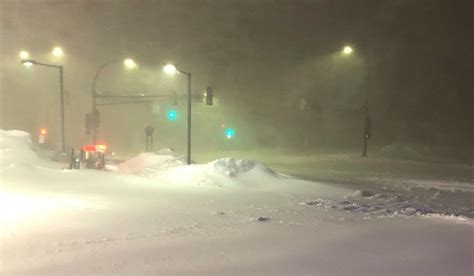 Nightmare In The Northland As Blizzard Pummels Duluth High Winds