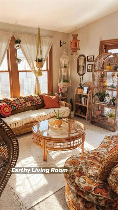 Earthy Living Room Decor Inspiration