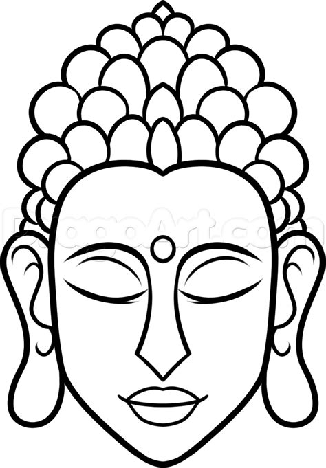 Buddha Line Drawing At Getdrawings Free Download