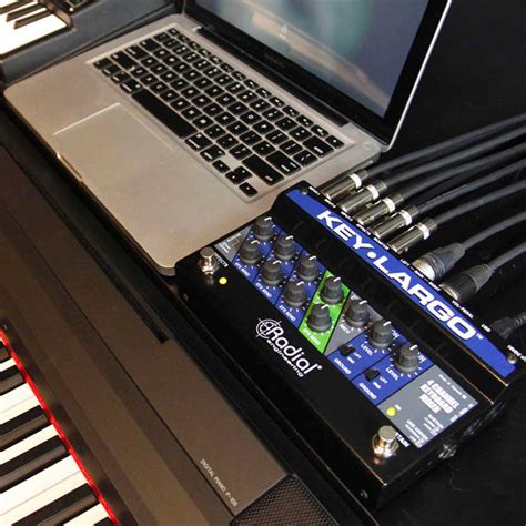 Radial Key Largo Keyboard Mixer Interface Performance Pedal