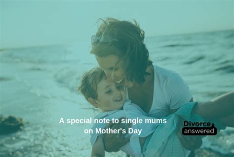 A Special Message For Single Mums On Mother S Day