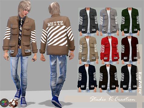 Male Jacket The Sims 4 P3 Sims4 Clove Share Asia Tổng Hợp Custom