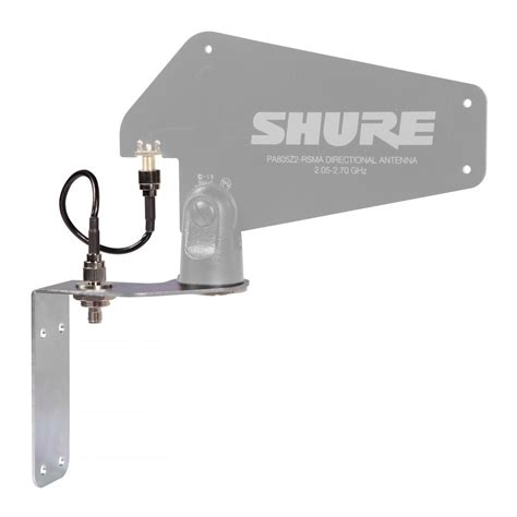 Shure Wall Mount For Pa805z2 Rsma Antenna At Gear4music