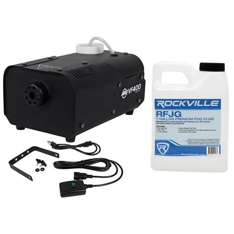 American Dj Vf400 Portablemini 400w Fog Machine Remote Gallon Of