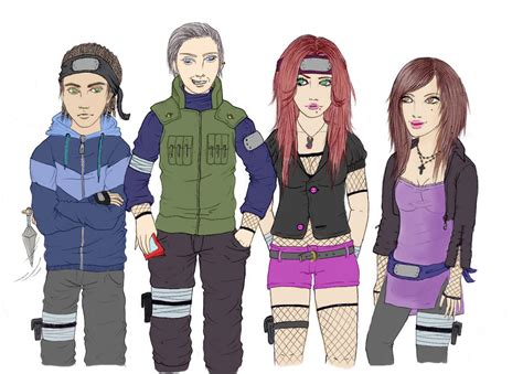 Naruto Oc Team 13 Wip By Farah777 On Deviantart