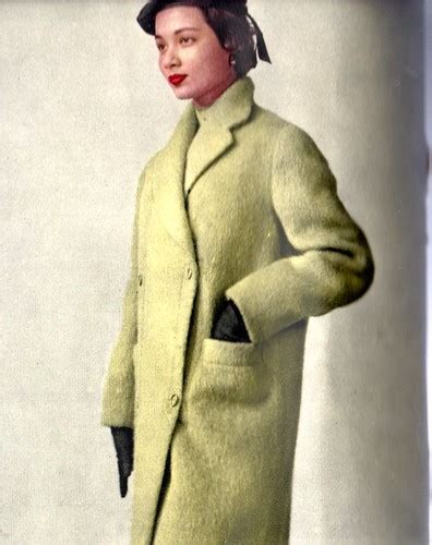 The 1950s 1954 Winter Fashion Coat 7 Mo Flickr
