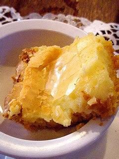 Cake mix, water, oil, eggs & coconut pecan frosting. Paula Dean Butter CakeApplePins.com