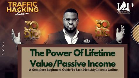 The Power Of Passive Income And Lifetime Value Make 10 Passively