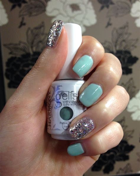 Pastel Mint Gelish Nails Gelish Nails Nails Nail Designs