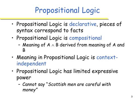 Ppt Propositional Logic First Order Logic Based On Russell And Norvig