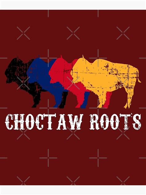 Choctaw Nation Roots Native American Chahta Indians Poster By