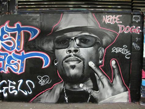 Nate Dogg Nate Dogg Dogg Graffiti Art