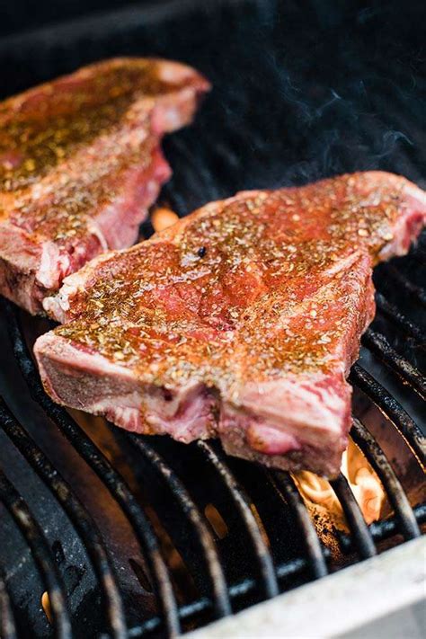 Pat dry the steaks with paper towels. Grilled T Bone Steak Recipe with Sweet Potato Hash - Chef Billy Parisi