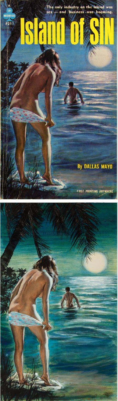 paul rader island of sin by dallas mayo gil fox 1962 midwood books f211 items by