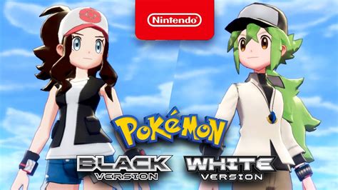 Pokemon Black White Remake Gameplay 2023 For Nintendo Switch YouTube