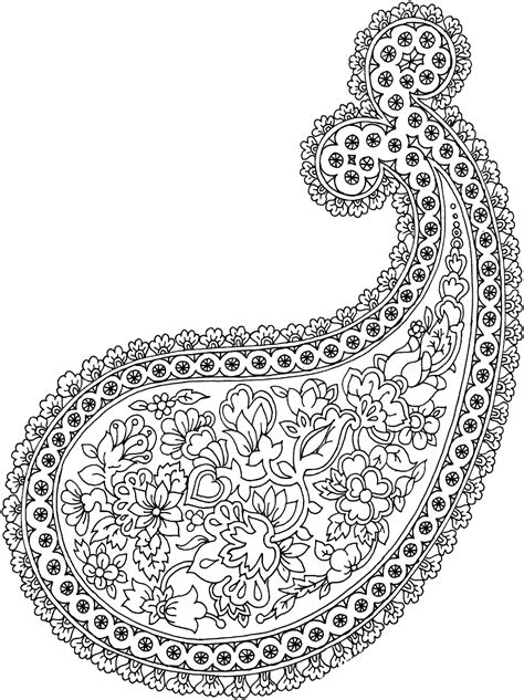 24 more free printable adult coloring pages page 5 of 25 nerdy. Paisley Coloring Pages - GetColoringPages.com