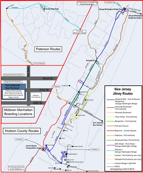 Nj Transit Bus Zone Map