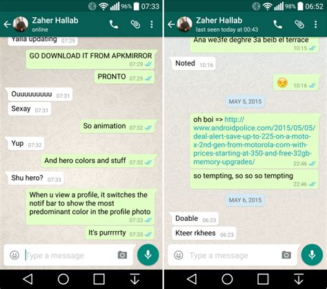 New Whatsapp Beta Released Features Improved Material Design Ui New