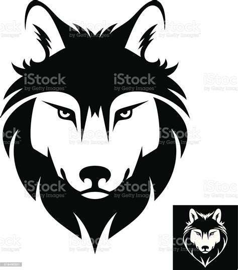 Logo Atau Ikon Kepala Serigala Ilustrasi Stok Unduh Gambar Sekarang