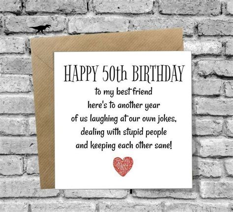 I love gifting special gifts to my best friends and i am sure you too. DINOSAURCARDS GREETINGS CARD HAPPY 50th BIRTHDAY FUNNY ...