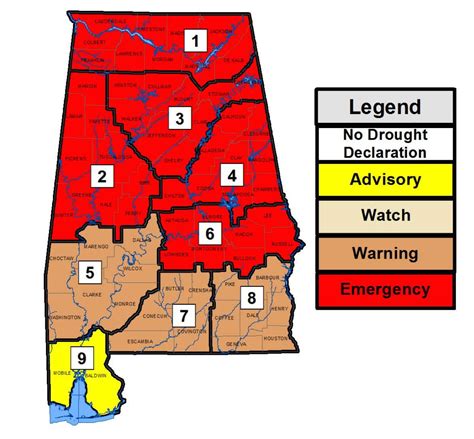Emergency Level Drought Declared In 18 More Alabama Counties News