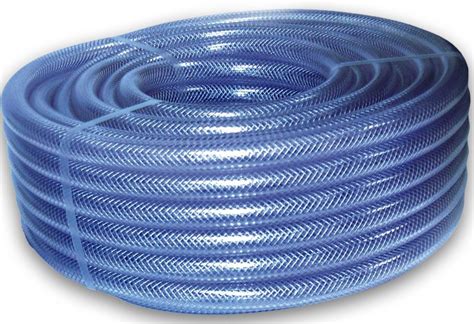 10mm 38 Clear Braided Pvc Hose Pipe 10m Length Heavy Duty