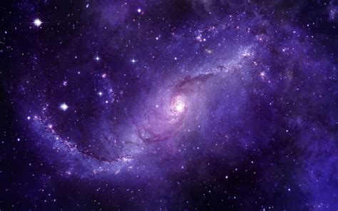 Download Wallpaper 2560x1600 Starry Sky Galaxy Universe Space Violet Widescreen 1610 Hd