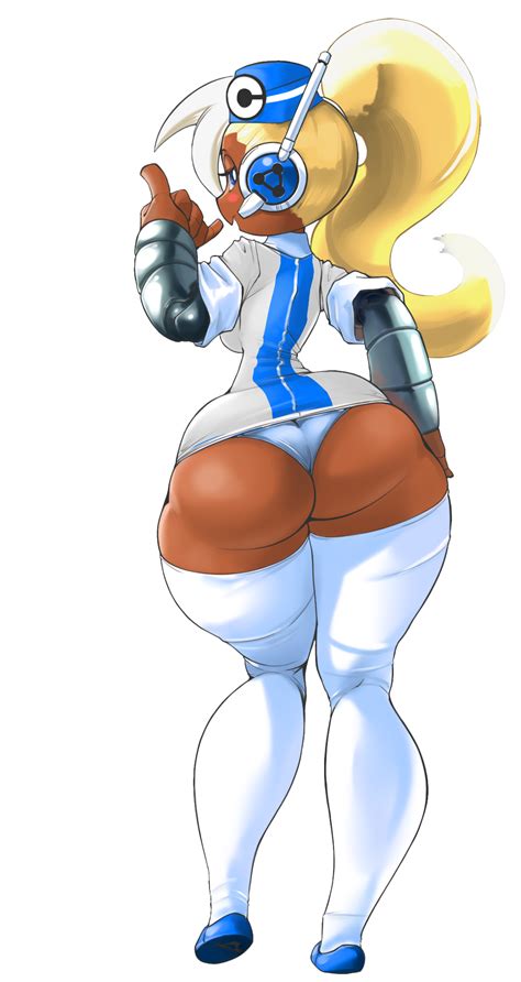 Daser Xopachi Call Mighty No 9 Call E Mighty No 9 Highres 1girl Android Ass Blonde