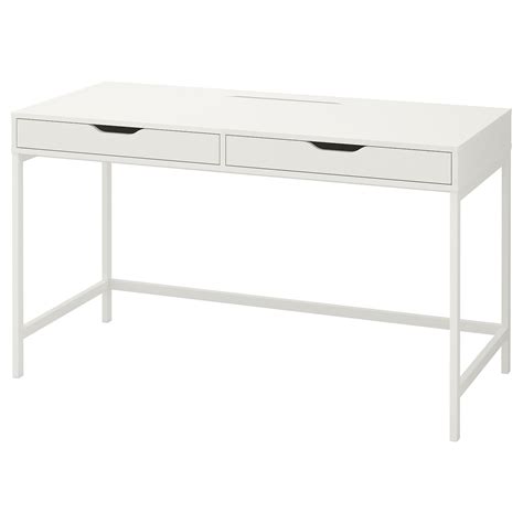 Schreibtisch malm von ikea mit ausziehplatte, weiß, 151x65 cm. ALEX Schreibtisch - weiß - IKEA Deutschland