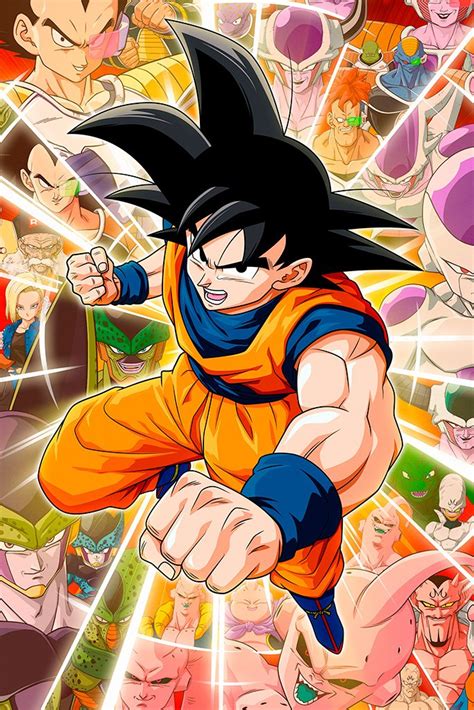 Join goku and his friends on their journey to collect the 7 mythical dragon balls. Dragon Ball Z Kakarot Game Poster - My Hot Posters