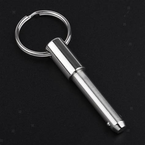 Steel Zinc Plated Ball Lock Quick Release Pin Ring Handle Fastener 5