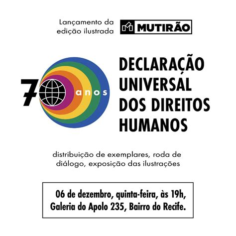 Hana Luzia Declaração Universal Dos Direitos Humanos 70 Anos