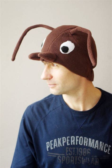 Ant Costume Hat Adult Halloween Costume Brown Ant Hat Bug Feeler Hat