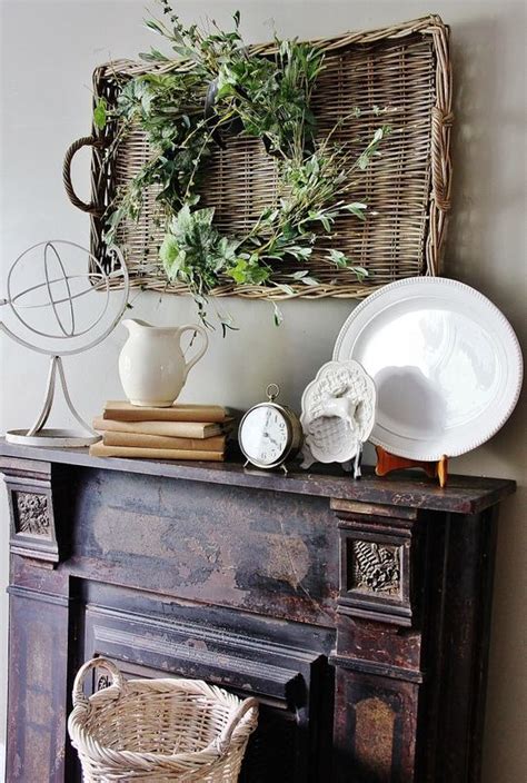 Using Baskets As Wall Decor Beneath My Heart