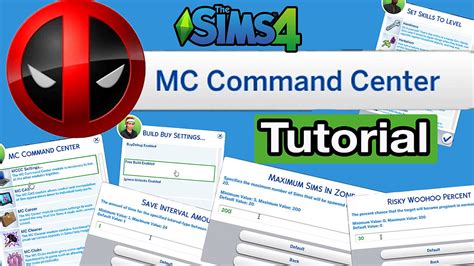 How To Use The Mc Command Center Mod In The Sims 4 A Simple Tutorial