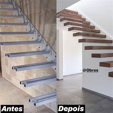 Escada Flutuante De Concreto