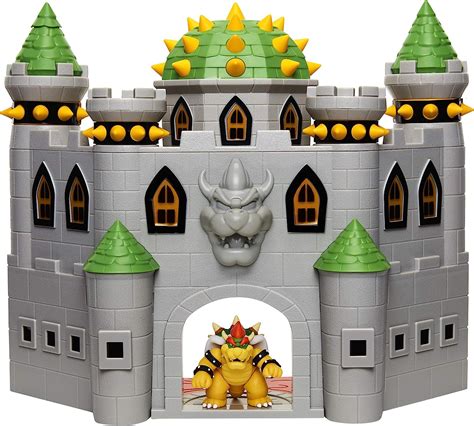 Nintendo Bowser S Castle Super Mario Deluxe Bowser S Castle Playset