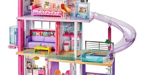 Barbie Dreamhouse Casa De Muñecas Con Piscina Tobogán Y Ascensor Juguetes Y Juegos Clube