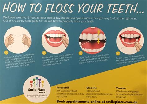 How To Floss Your Teeth Smile Place Dental
