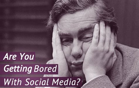 Why Are We Getting Bored Social Media Content Overload Infographic