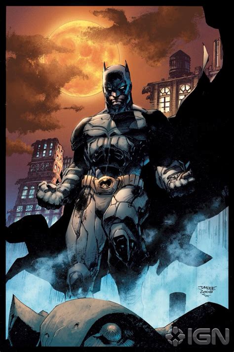 The Dark Knight Rises Jim Lee Comicart Arte Batman Batman Poster