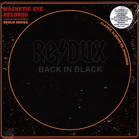 Va Back In Black Redux Curacao Color Vinyl Edition Vinyl Lp 2022 Eu Original Hhv