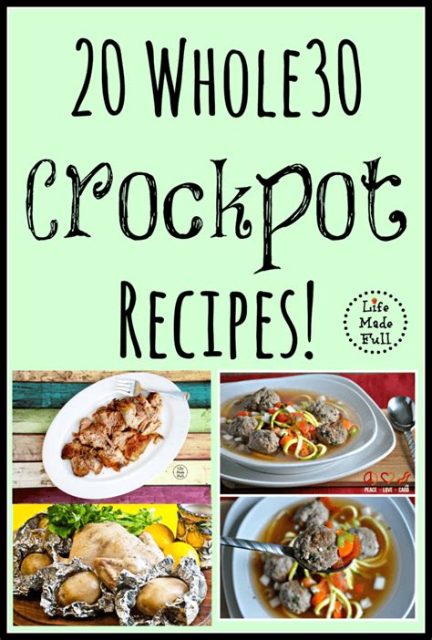 20 Whole30 Crockpot Recipes Life Made Full