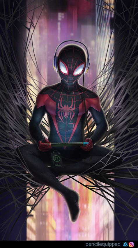 Artstation Spider Man Miles Morales
