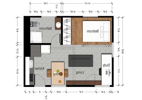 400 Square Foot Apartment Floor Plan Floorplansclick